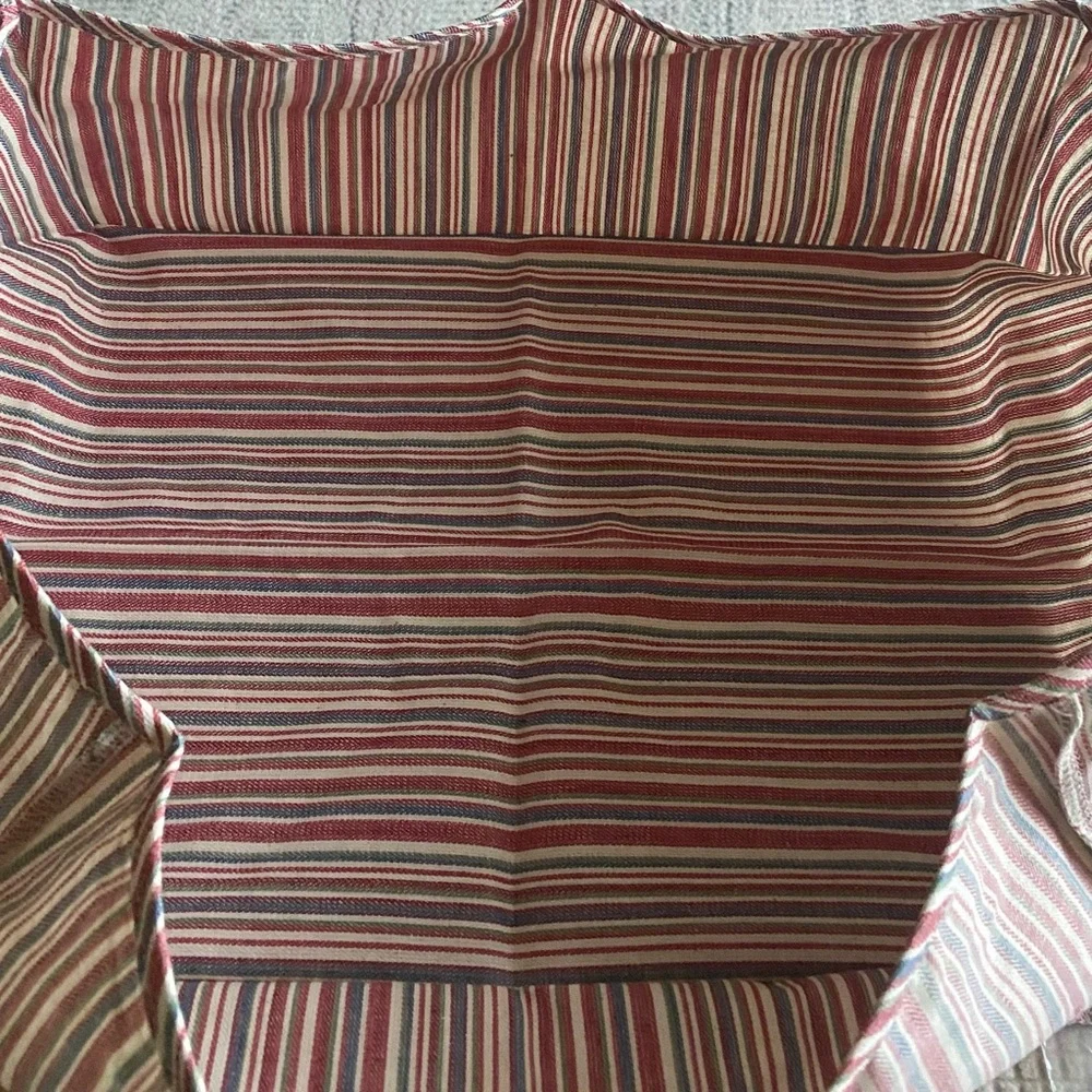 Longaberger Letter Tray Liner in Market Stripe